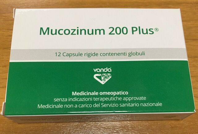 MUCOZINUM 200 PLUS 12 CAPSULE  VANDA