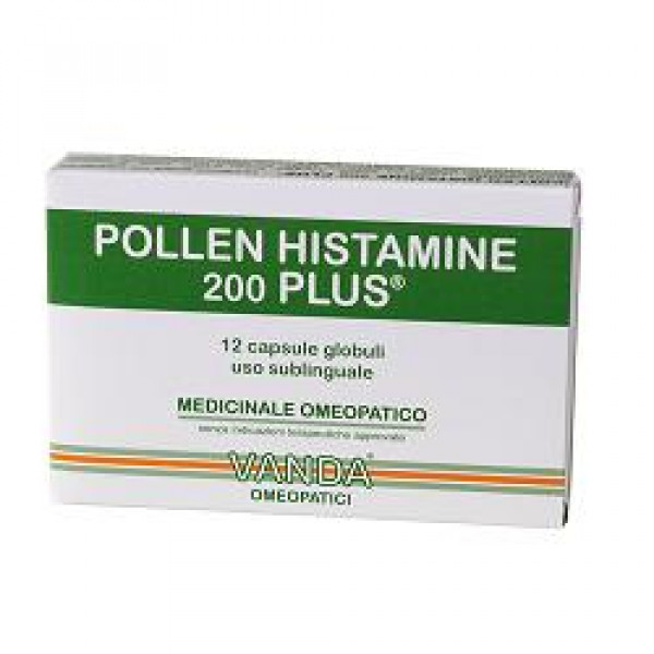 POLLEN HISTAMINE 200PLUS 12 CAPSULE 