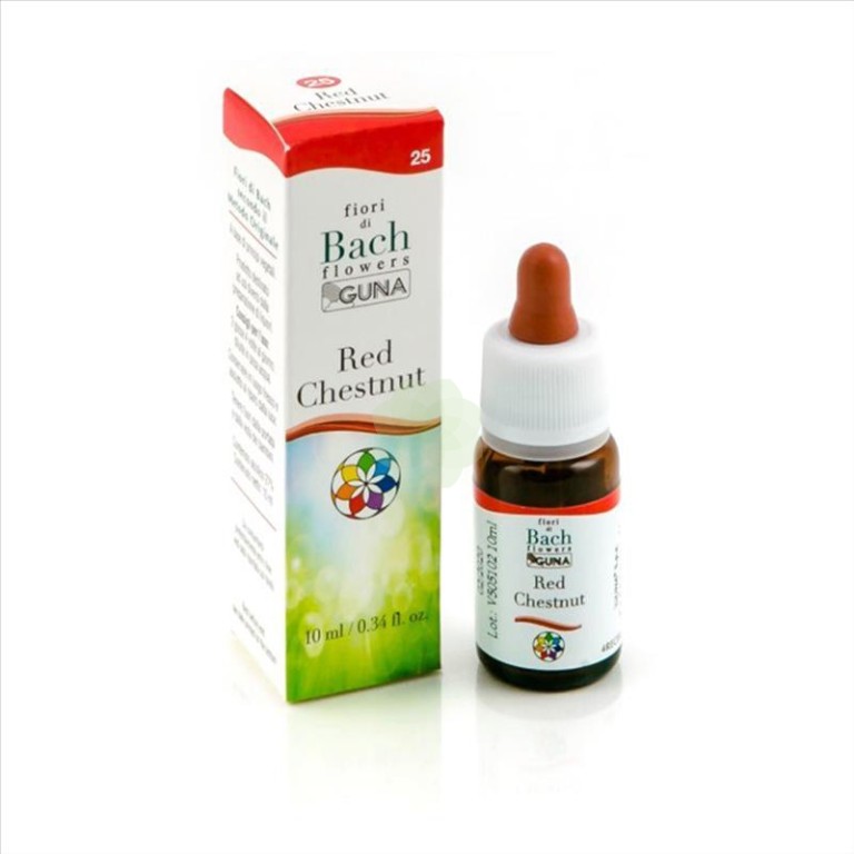 BACHFLOWER 25 REDCHESTNUT 20ML  GOCCE GUNA 