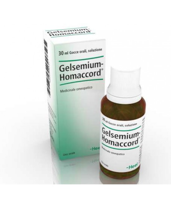 GELSEMIUM HOMACCORD  30ML GOCCE   HEEL